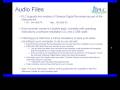 R3.4 Dowloading Audio