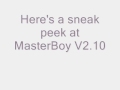 Sneak peek at MasterBoy V2.10
