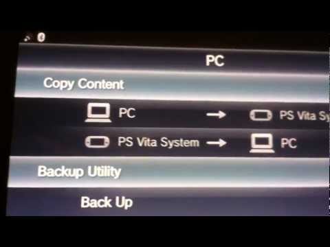 how to put psp games on ps vita from pc