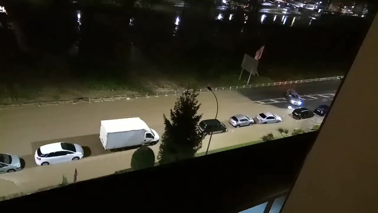 Alerta por inundaciones: el río Ibaizabal llega al nivel amarillo a su paso por Amorebieta