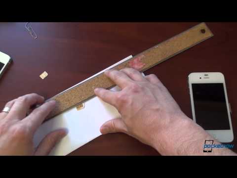 How to Cut microSIM to nanoSIM