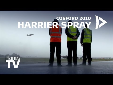 RAF Harrier Display at Cosford Airshow 2010
