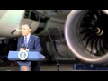 President Obama visits Boeing Everett plant and 787 line