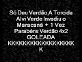 Verdão Invade o Maraca