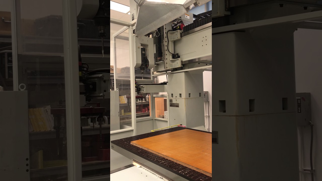 Anderson Maxxis 3116 NC 5-Axis CNC Router 2011 Fanuc 31iB5 CNC Control 63" x 122" Table 9-HP Vacuum System