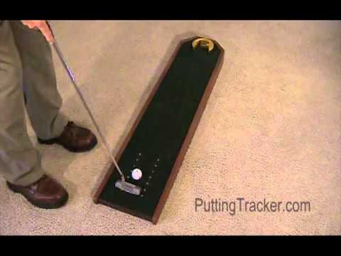Golf Putting Video of PuttingTracker – Better Putting in 90 seconds