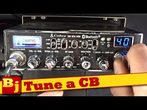 how to adjust cb swr