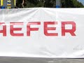 Mesh banner sign you can hold up Mesh banner sign you can hold up