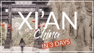 Complete Tour Guide to Xian China  China Vlog 2018