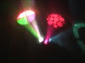 ADJ led x-scan vs 250w halogen