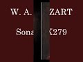 mozart: sonata k279  1/3 