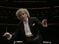 mahler 2nd   1st mvmt ending   simon rattle/cbso