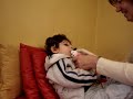Mateo de 4 a�os con Paralisis Cerebral