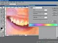 Photoshop retouching: Teeth whitening