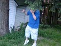 Mayle gets shot in the ass! Mayle gets shot in the ass!