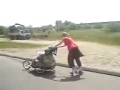 Skaten mit Croozer und Emma