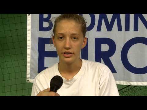 Eli na Badminton Summer School