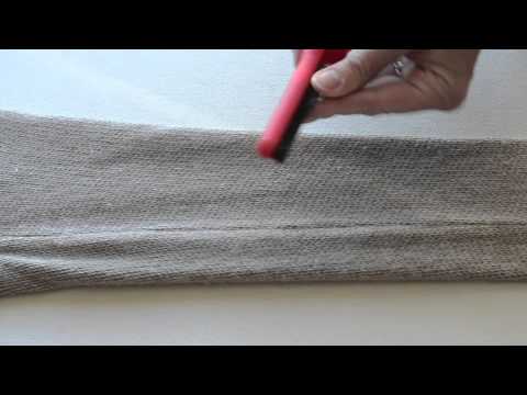 how to patch merino wool