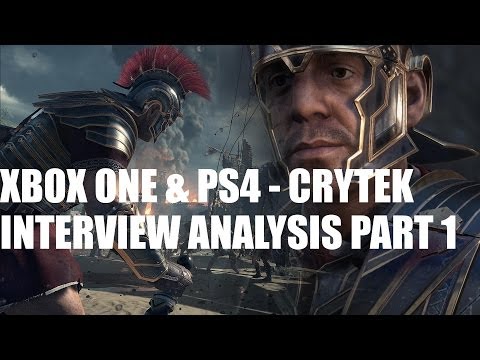 PS4 & Xbox One Crytek Interview Analysis Part 1 - Console Specs, 60 vs 30FPS, Compute, CPU, GPU