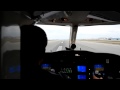 20110111 ジェット コクピット 那覇空港 着陸