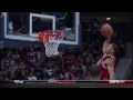 05/02-10 Derrick Rose Alley Oop Dunk vs Hawks (HD)