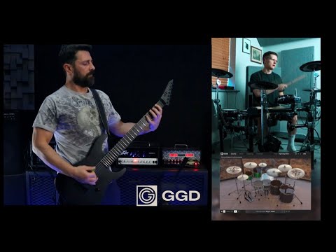 Groove Thrash Metal Jam - Esp Ltd M7 ht Baritone
