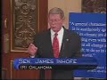 Sen Inhofe debunks the science in Al Gore\