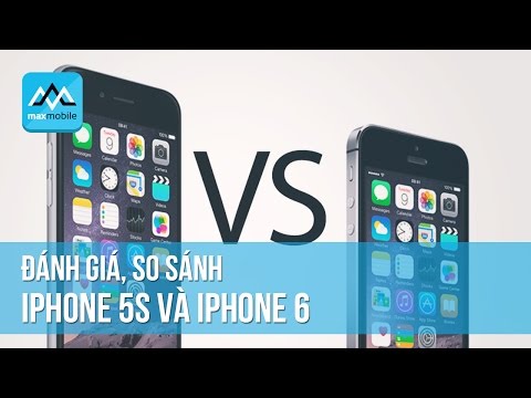 So sánh iPhone 5s và iPhone 6: nên mua điện thoại nào?