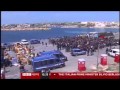 Refugees from Libya flood into Itally