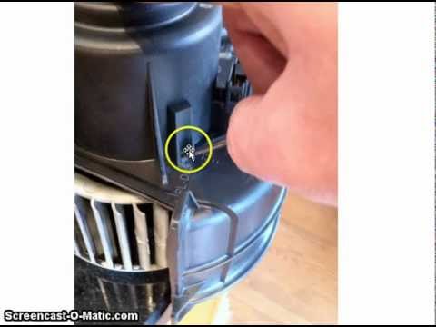 Audi Q7 squeaky blower fan repair