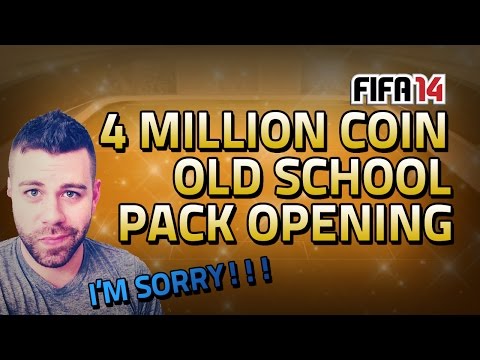 I'M SORRY! 4 Million Coin Pack Opening - OMFG DAT PACK DOE!!!! Live Reactions - FIFA 14