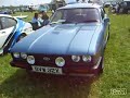Ford Capri cars at Isle of Wight car show