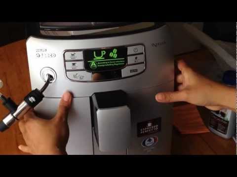 Philips Saeco Intelia HD8752 Automatic Espresso machine unboxing