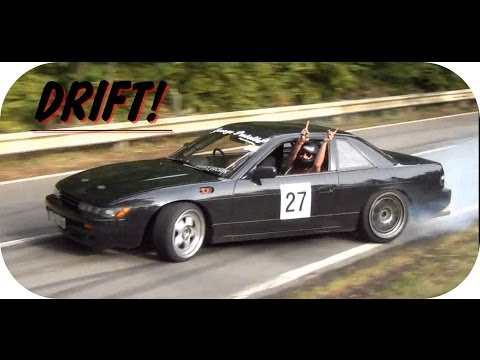 TROS - Amazing Nissan Silvia drift at the hillclimb of the Tros Marets 2013! *Don't forget to RATE for more :)