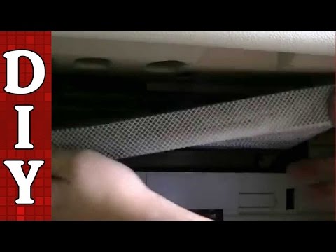 How to Remove and Replace a Cabin Air Filter   09 Kia Optima