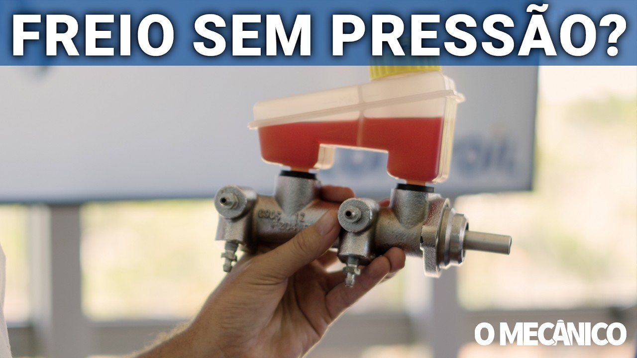 FREIO SEM PRESSÃO? Saiba o que analisar no sistema antes de condenar o CILINDRO MESTRE