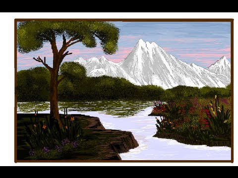 how to paint in ms paint