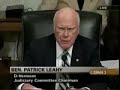 leahy asks about the patriot act