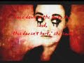 Face down-Red Jumpsuit Apparatus (with lyrics)