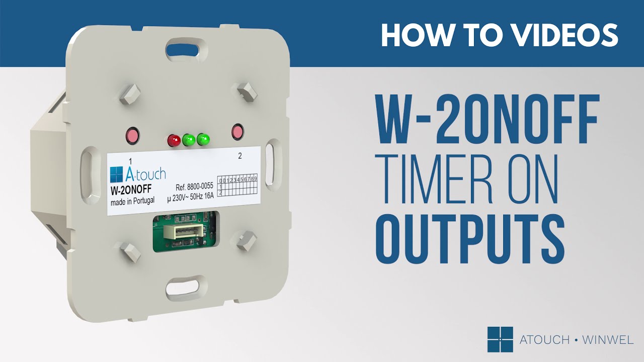 Definir temporizador numa saída