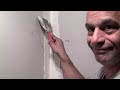 How to tape an inside corner of dry wall / Sheet Rock. Taping made easy www.askmediy.com Two and half men are better then one