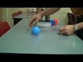 Liquid nitrogen and the big spinning blue plastic ball
