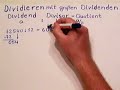 Dividieren mit gro�em Divisor ohne Rest