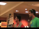 Pottercast, touring with The Remus Lupins, The WHomping Willows, and The Mudbloods, hold a live Pottercast in Pittsburgh.Unfortunantly Melissa's flight was delayed and missed the entire show, and only showed up afterwards, and Sue was MIA. :( So it was just the boys...