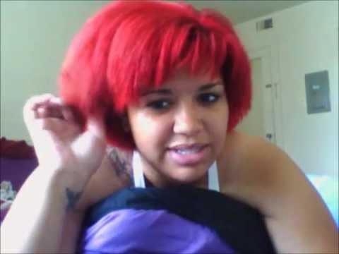 how to dye relaxed hair