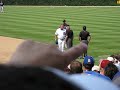 Lou Piniella Has A Discussion with the Umpire Lou Piniella Has A Discussion with the Umpire