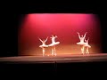 Sarah G Dancing Ballet at Recital