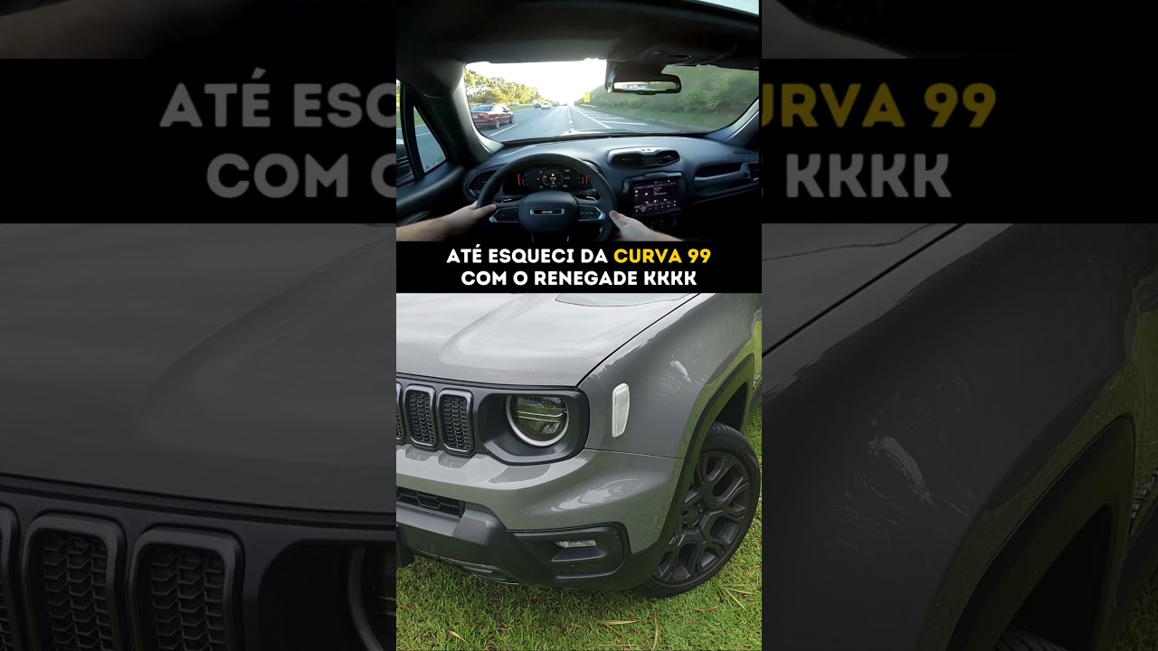 Papo tava bom e acabei esquecendo da curva 99 kkkkkkkkkkkk #jeeprenegade
