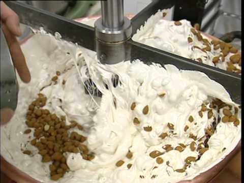 Nougat - Nougat Fouque : Les étapes de fabrication du nougat blanc.