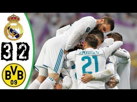 Real Madrid vs Dortmund (3-2) - All Goals & Highlights 06/12/2017 HD